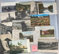 15 Upper NY State Antique/VTG Postcards Ephemera