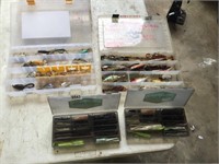 3 trays fishing baits And lures