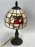 Tiffany Style Swag Glass Lamp 13”