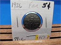 1 1926 FAR 6 COIN