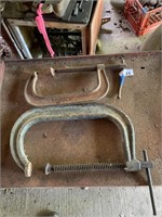 (2) Large C Clamps