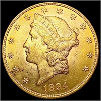 1894 $20 Gold Double Eagle UNCIRCULATED