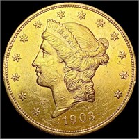 1903 $20 Gold Double Eagle UNCIRCULATED