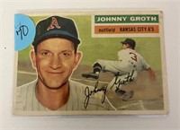 1956 Topps Johnny Groth #279