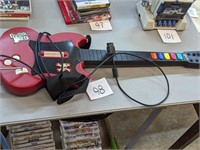 PS2 Red Octane Guitar for Guitar Hero