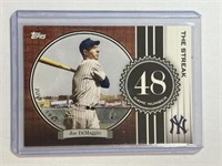 2007 Topps #JD48 Joe DiMaggio The Streak #48!