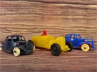 Lot of (3) Plastic Cars