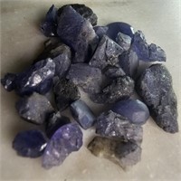 40.30 Ct Rough Tanzanite Gemstones Lot