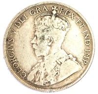 1919  Newfoundland 50 Cents Coin