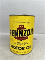 Pennzoil motor oil advertising oil can with