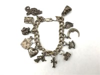 Charm Bracelet With Sterling Charms