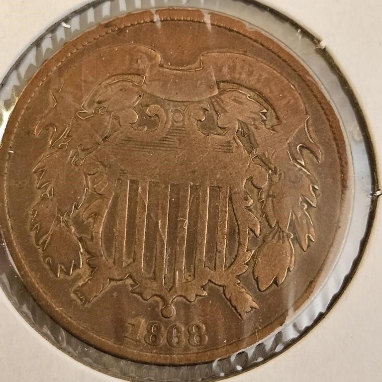 1868 2 Cent Piece