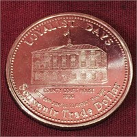 1982 Saint John NB Loyalist Days Trade Dollar