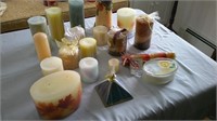 used and new candles