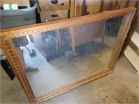 Miroir contour en bois 34'' x 44''