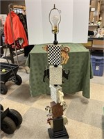 Animal Decorative Lamp with Marble Base 5' Tall