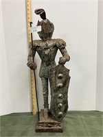 Knight in Armor Tin Figure