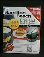 New Hamilton Beach Breakfast Sandwich Maker