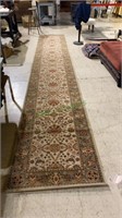 Huge carpet runner rug measures 17 feet 5 x