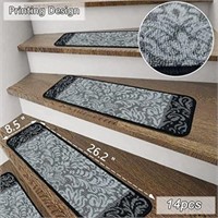 Qingbei Rina Carpet Stair Treads Non Slip Indoor