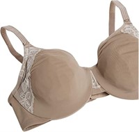 SIZE 38DD OLGA TOASTED ALMOND BRA $42