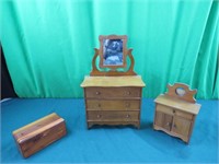 Jewelry Box, Minature Dresser, Baffet