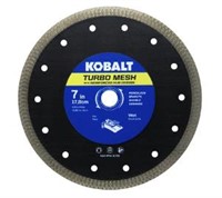 Kobalt Turbo Mesh Diamond Tile Saw Blade $50