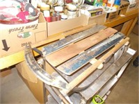 Antique Hand Sled, 29"L