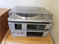 Akai Turntable, Cassette & Amp