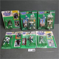 Lot of Assorted Football Starting Lineups