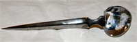 Vintage Art Glass Letter Opener