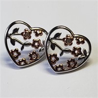 S/Sil  Diamond Earrings