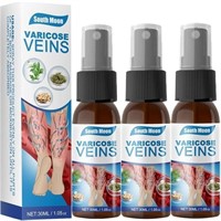 3X SOUTH MOON VARICOSE VEINS 30ML