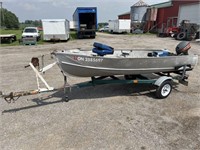 Fishing boat & trailer