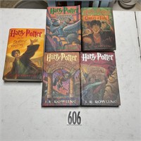 Harry Potter Hard Bound books (5)