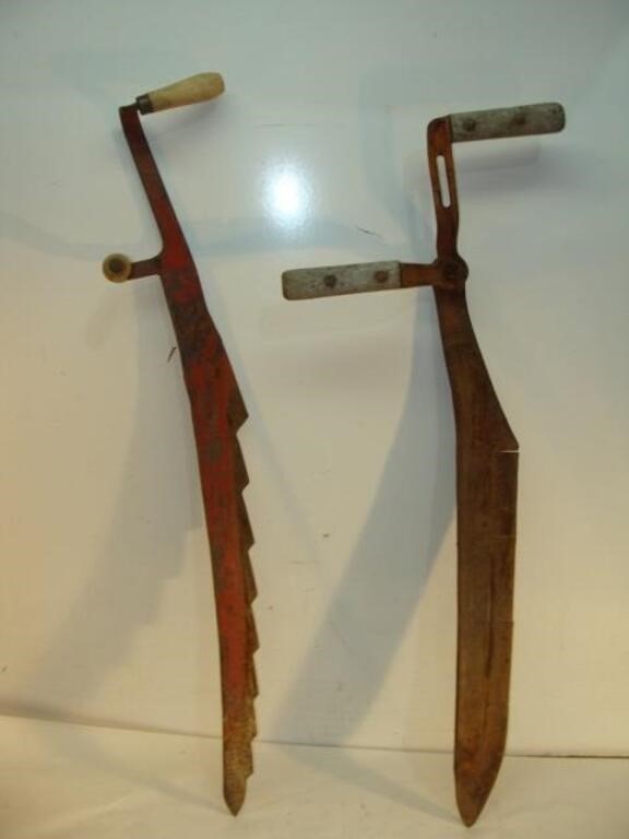 Two Hay Knives
