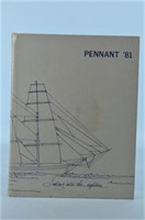 Pennant George Washington Jr. 1981 Yearbook