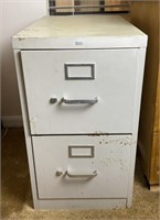 Metal 2 Drawer Filing Cabinet