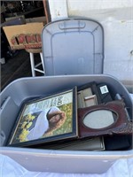 Tote full of picture frames