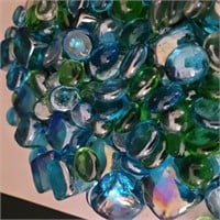 Blue & Green Glass Accents Spice Up Anything