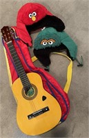 KIDS GUITAR AND SESAME ST. HATS