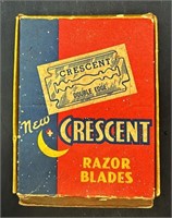 Vintage Crescent Razors In Store Display