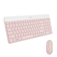 Logitech MK470 Slim Wireless Keyboard and Mouse Co