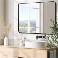 30 x 40 Wall Mirror Black Bathroom Mirror 40x30