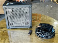 Roland Cube - 30X guitar amp & cables