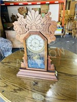 antique Gingerbread clock - 22" tall