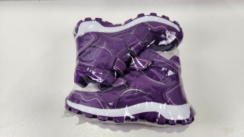 New Purple Sneakers Sz 34 (US 4)