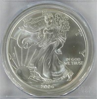 (20) SILVER EAGLES 2006 FIRST STRIKE PCGS MS 69
