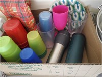 Plastic Cups, Travel Mugs