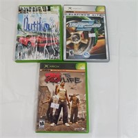 Assorted Xbox Games - 25 to Life  - NFS 2